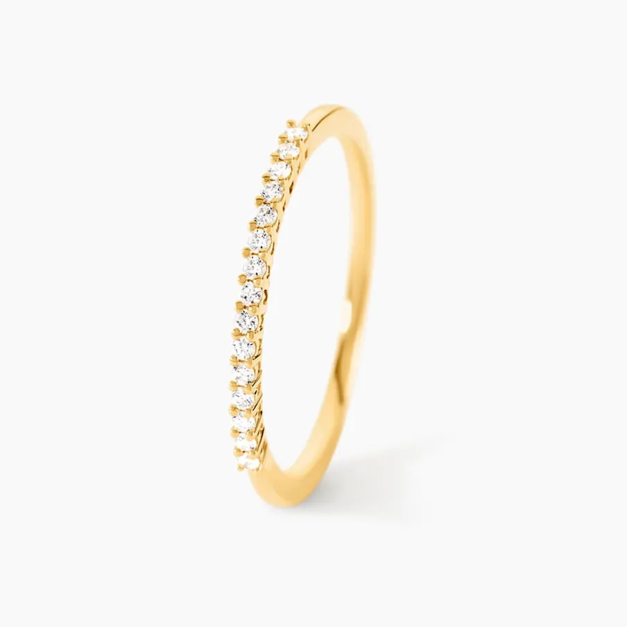 Histoire d'Or Alliance 590 Or Jaune Diamant