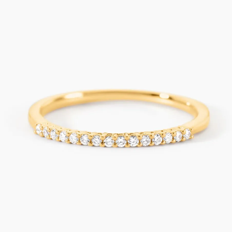 Histoire d'Or Alliance 590 Or Jaune Diamant