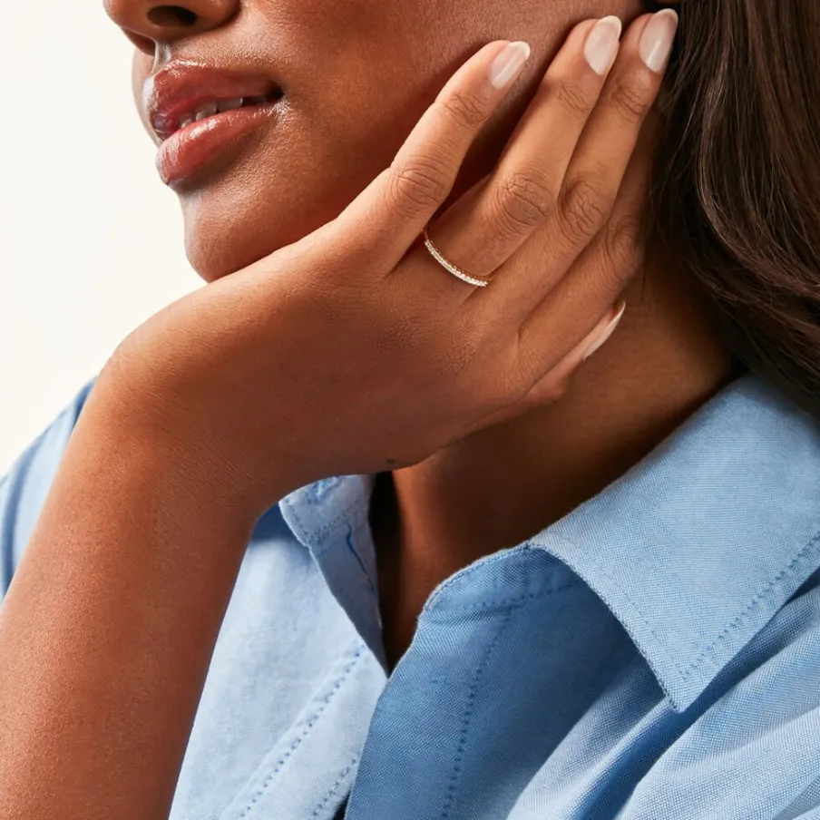 Histoire d'Or Alliance 590 Or Jaune Diamant