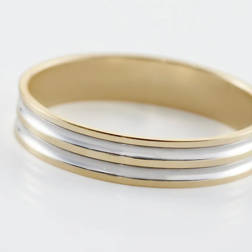 Alliance Aharon Or Bicolore-Histoire d'Or Hot