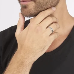 Alliance Alis Ruban Plat Argent Blanc-Histoire d'Or Online