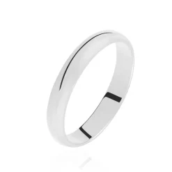 Alliance Aphroditia Demi Jonc Bombe Platine Blanc-Histoire d'Or Online