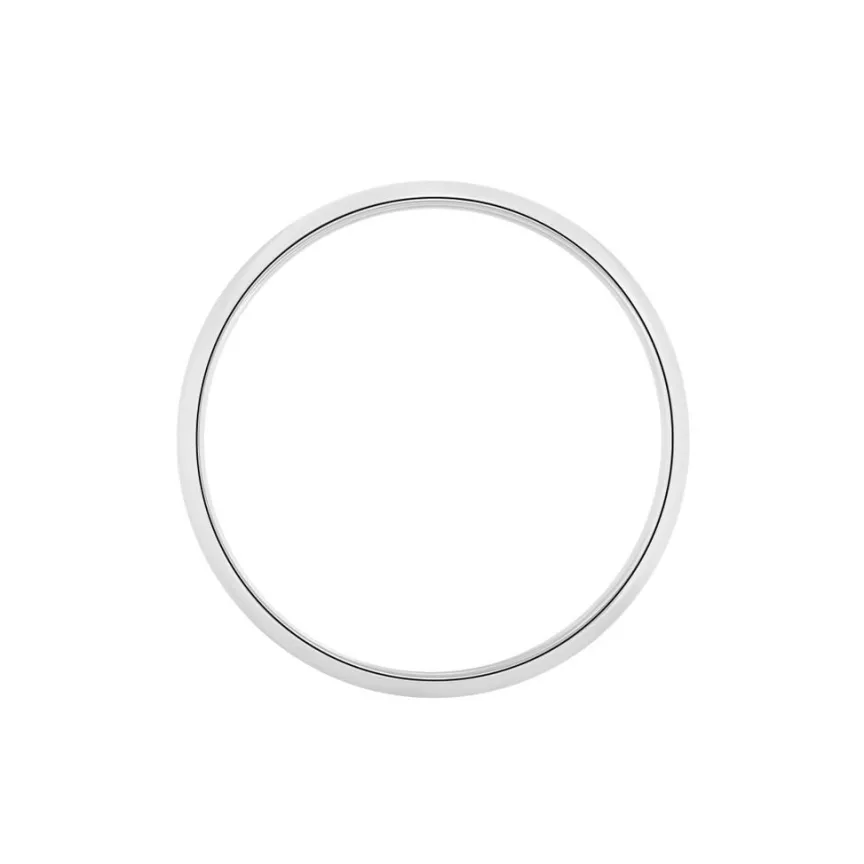 Alliance Aphroditia Demi Jonc Bombe Platine Blanc-Histoire d'Or Outlet