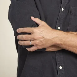 Alliance Artemissia Ruban Plat Or Blanc-Histoire d'Or New