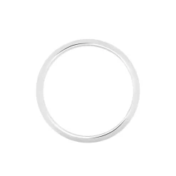 Alliance Arthellais Ruban Plat Or Blanc-Histoire d'Or Online