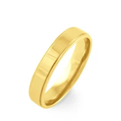 Alliance Beatrice Ruban Plat Or Jaune-Histoire d'Or Sale