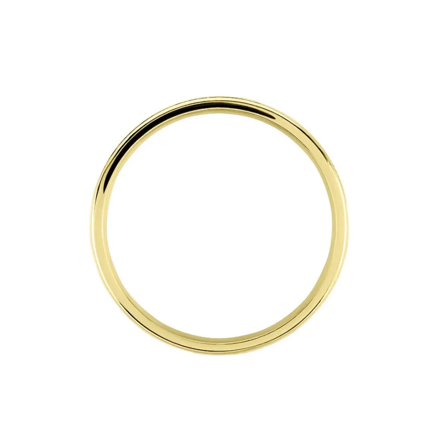 Alliance Beatrice Ruban Plat Or Bicolore-Histoire d'Or Hot