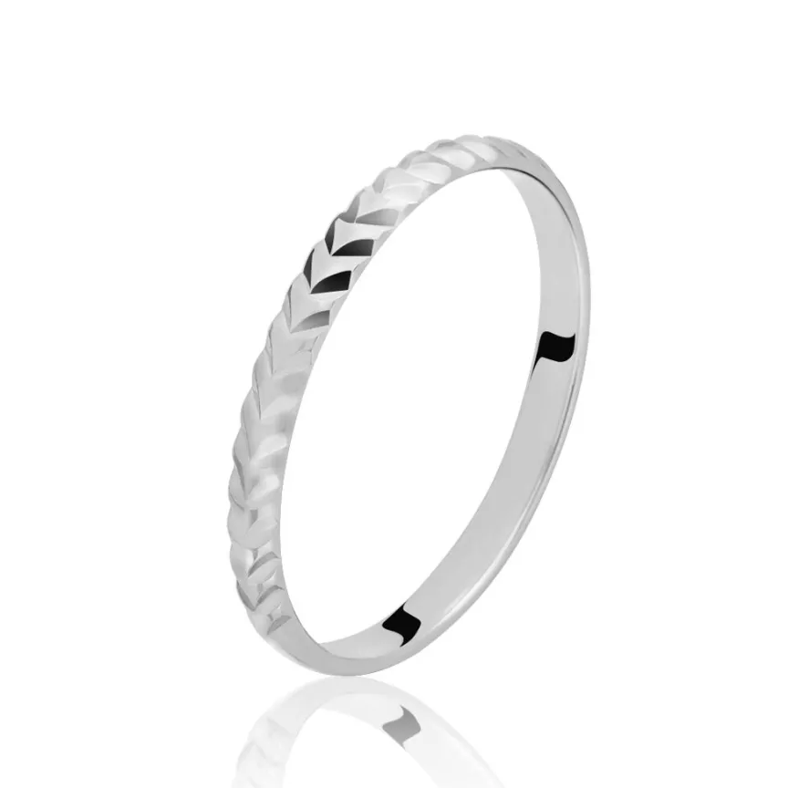 Alliance Calista Diamantee Demi Jonc Classique-Histoire d'Or Hot