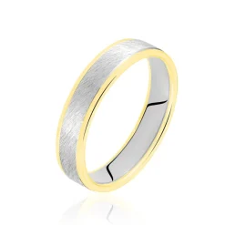 Alliance Carme Ruban Plat Or Blanc-Histoire d'Or Online