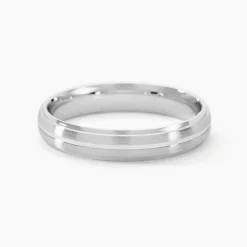 Alliance Circios Demi Jonc Classique Or Blanc-Histoire d'Or Clearance