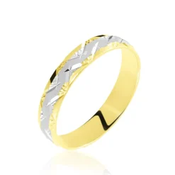 Alliance Clotilde Ruban Plat-Histoire d'Or New