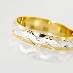 Alliance Clotilde Ruban Plat-Histoire d'Or New