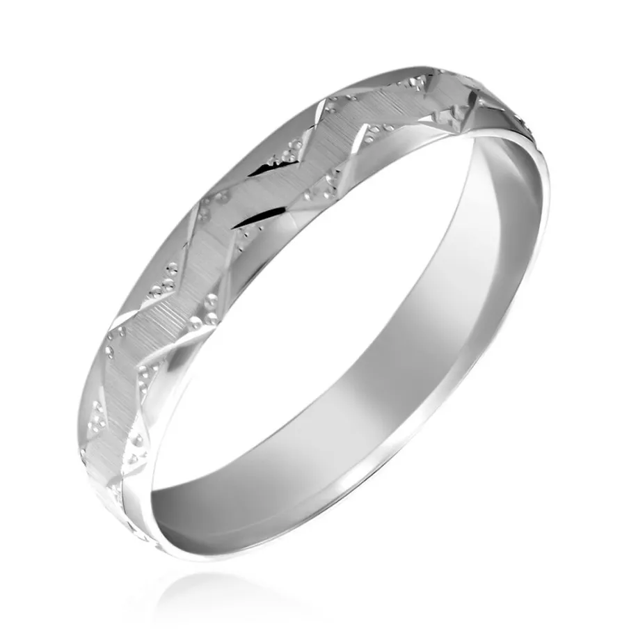 Histoire d'Or Alliance Clotilde Ruban Plat