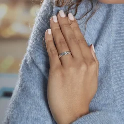 Histoire d'Or Alliance Clotilde Ruban Plat