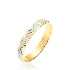Alliance Clotilde Ruban Plat-Histoire d'Or Discount