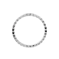 Alliance Dentelle 2 Rangs Diamantee Or Blanc-Histoire d'Or Online