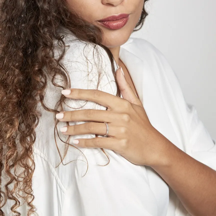 Alliance Effet Dentelle Or Blanc-Histoire d'Or Hot