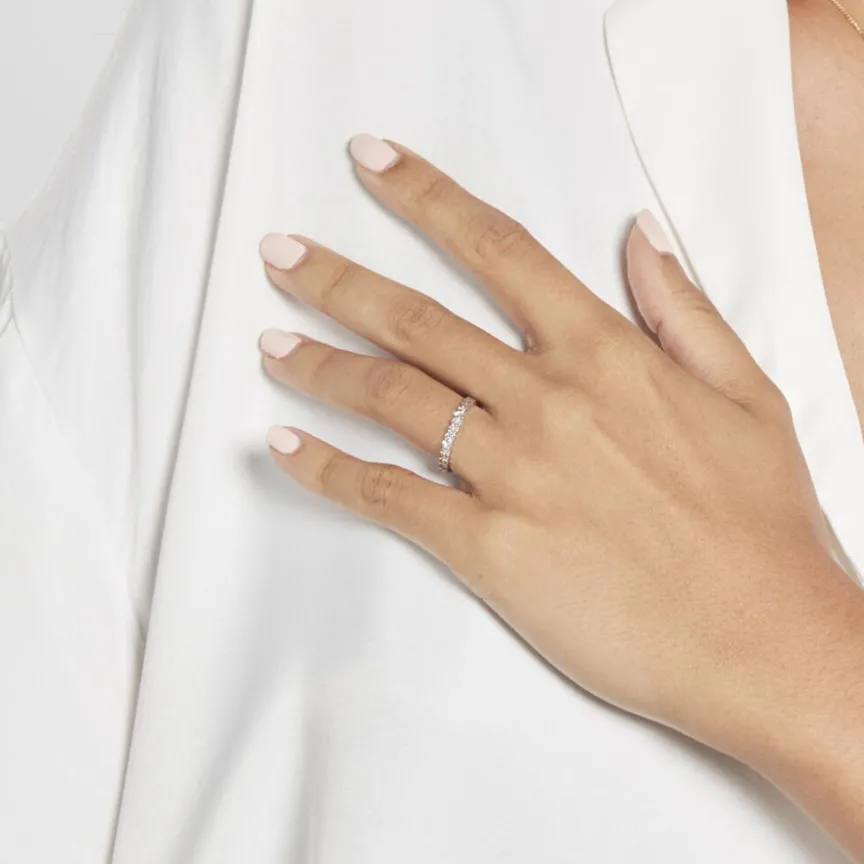 Alliance Effet Dentelle Or Blanc-Histoire d'Or Hot