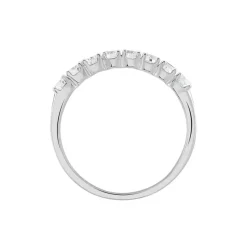 Alliance Eloisa Or Blanc Diamant Synthetique-Histoire d'Or