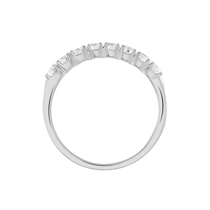 Alliance Eloisa Or Blanc Diamant Synthetique-Histoire d'Or