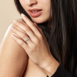 Histoire d'Or Alliance Fantaisie Ruban Bombé