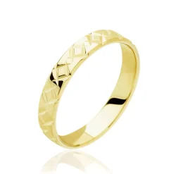 Alliance Fantaisie Ruban Plat-Histoire d'Or New