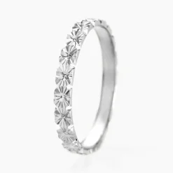 Alliance Fleur Diamantee Ruban Plat-Histoire d'Or Discount