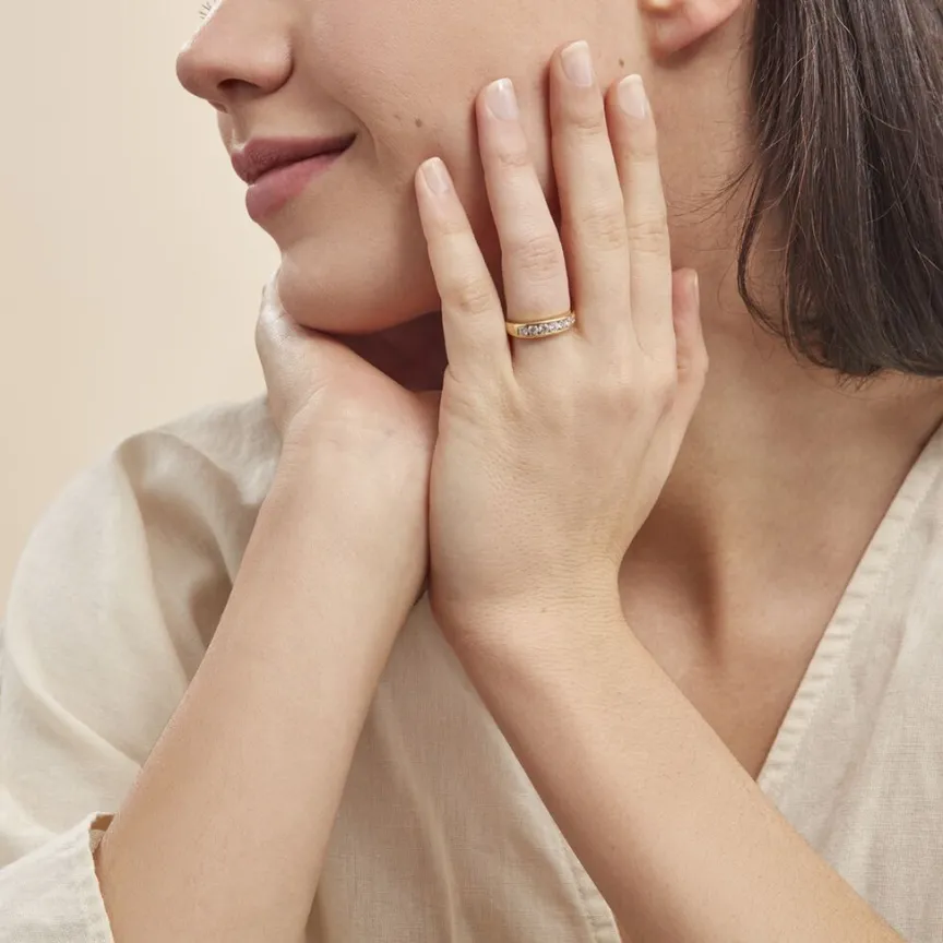 Alliance Giulia Or Jaune Diamant-Histoire d'Or Hot