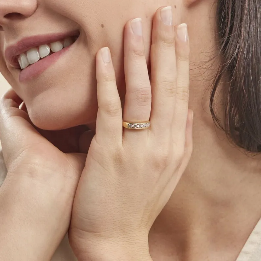 Alliance Giulia Or Jaune Diamant-Histoire d'Or Hot