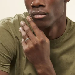 Alliance Harmonia Facetee Or Blanc-Histoire d'Or Discount