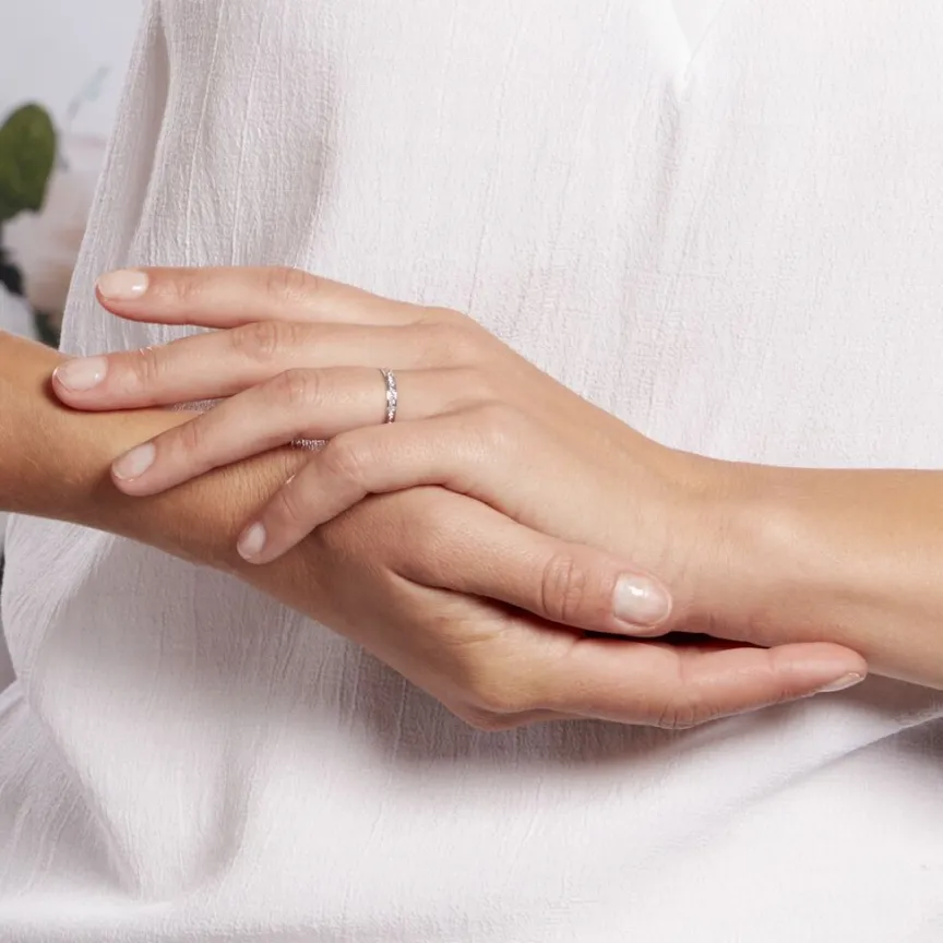 Alliance Heldea Ruban Plat Or Blanc-Histoire d'Or Best