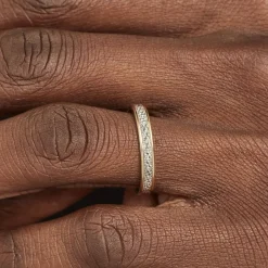 Alliance Heldea Ruban Plat Or Bicolore-Histoire d'Or New