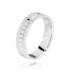 Alliance Herma Ruban Plat Or Blanc-Histoire d'Or Best