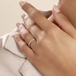 Alliance Hermana Ruban Plat Or Bicolore-Histoire d'Or Online