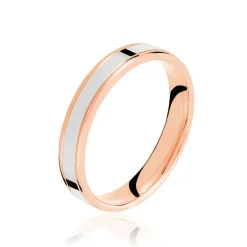 Alliance Hevan Ruban Or Bicolore-Histoire d'Or New