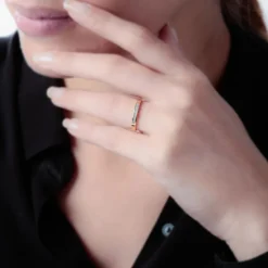 Alliance Hippolyne Or Jaune Diamant-Histoire d'Or