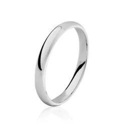 Histoire d'Or Alliance Isaac Demi Jonc Confort