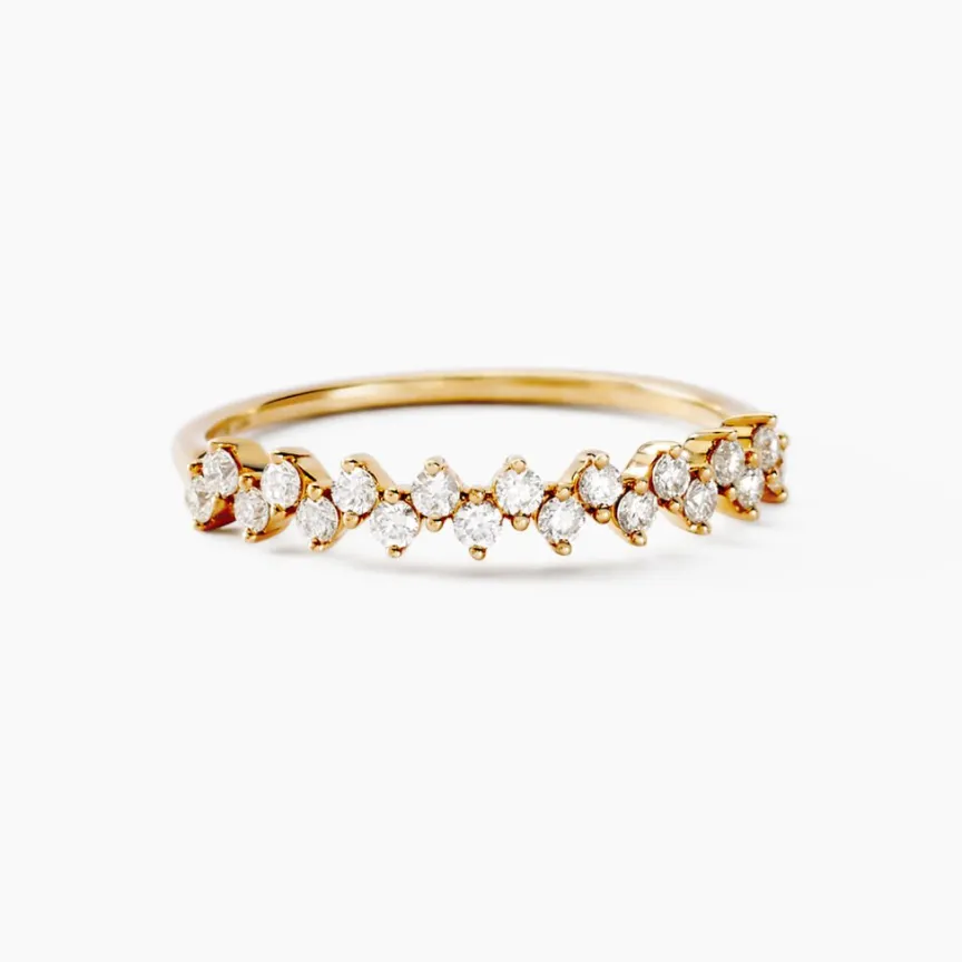 Alliance Jodene Or Jaune Diamant Synthétique-Histoire d'Or Outlet