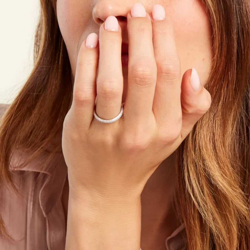 Alliance Joshua Or Blanc Diamant-Histoire d'Or Sale