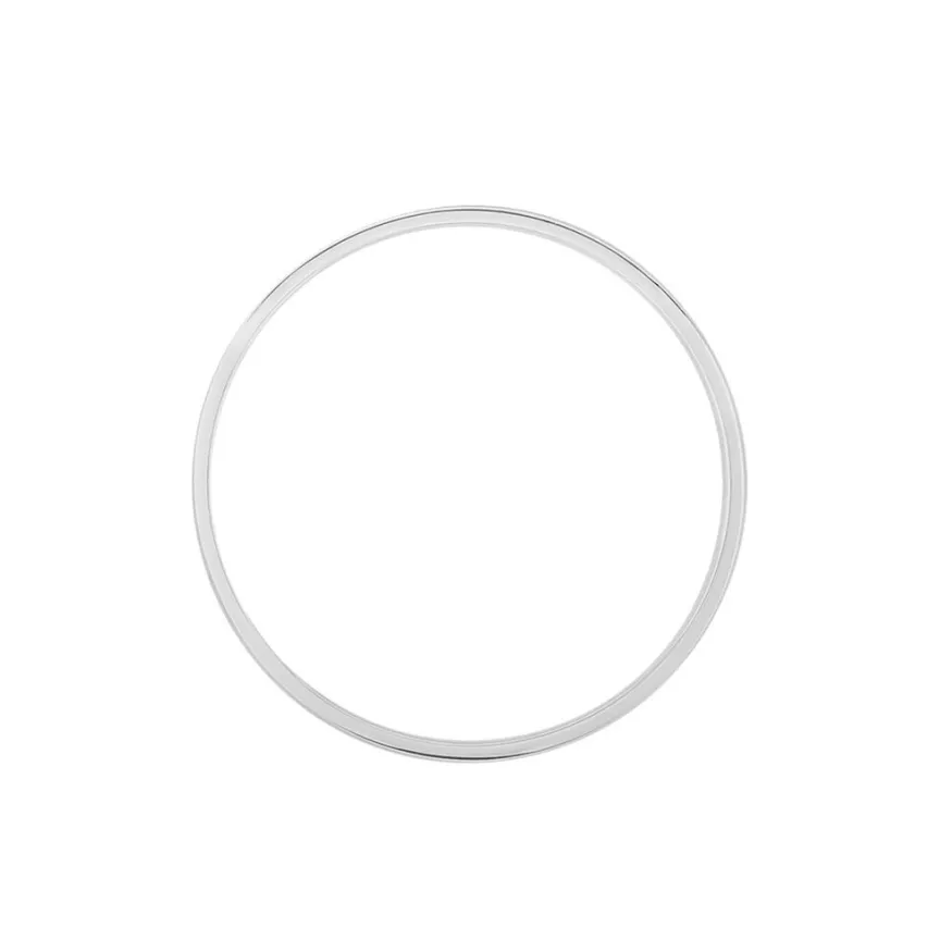 Alliance Julie Ruban Classique Or Blanc-Histoire d'Or Clearance