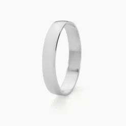 Alliance Julie Ruban Classique Platine Blanc-Histoire d'Or Outlet