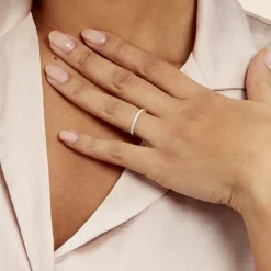 Histoire d'Or Alliance Julietta Or Jaune Oxyde De Zirconium