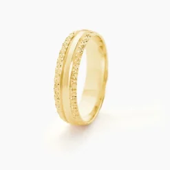 Alliance June 2 Rangs Diamantee Ruban Plat-Histoire d'Or Discount