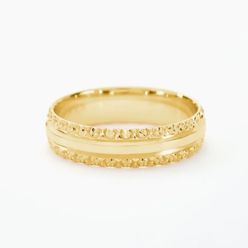 Alliance June 2 Rangs Diamantee Ruban Plat-Histoire d'Or Discount