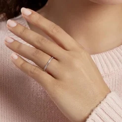 Alliance Laurie Tour Complet Or Blanc Diamant-Histoire d'Or