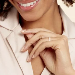 Histoire d'Or Alliance Marlin De Zirconium