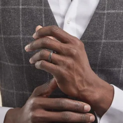 Alliance Mattew Titane Blanc-Histoire d'Or Clearance