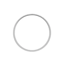 Alliance Maturina Demi Jonc Classique Or Blanc-Histoire d'Or Hot