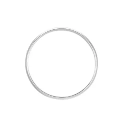 Alliance Meredithe Demi Jonc Classique Or Blanc-Histoire d'Or Outlet