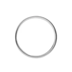 Alliance Miya Demi Jonc Classique Or Blanc-Histoire d'Or Discount